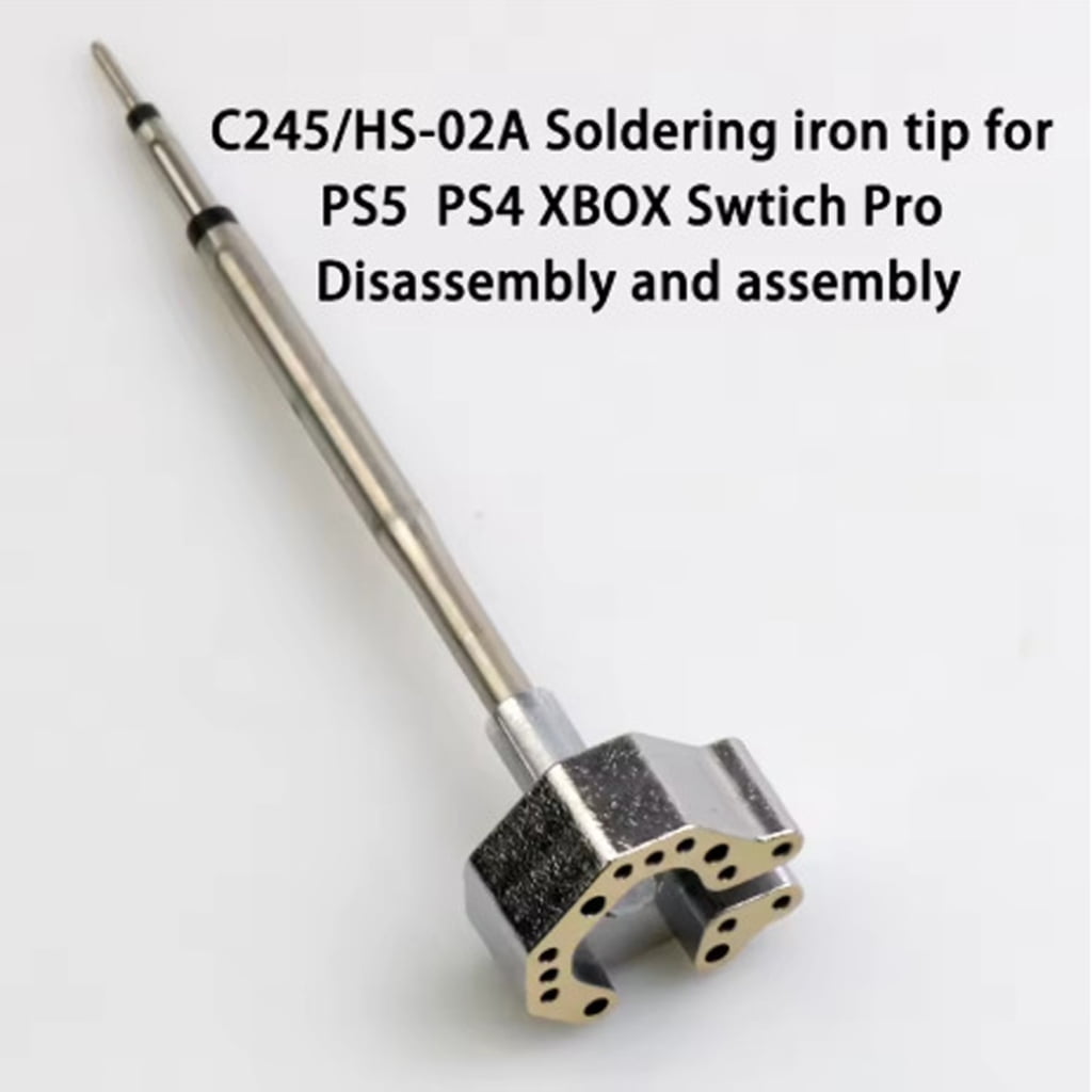 MOMOJIA Compact Soldering Iron Head 3 Heat Setting Joystick Repair Tool Metal Construction