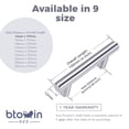 thumbnail image 3 of 24 pack 3.8 Inch / 96mm Hole Center Cabinet Handles, Btowin VCF Stainless Steel Drawer Pulls Brushed Nickel Kitchen Cupboard Handles Metal Drawer Handles for Wardrobe Bathroom Kitchen Door, 3 of 5