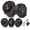 Black, variant on Garmin Instinct 3 50mm AMOLED Outdoor GPS Smartwatch Charcoal (010-03020-00) Smart Watch Bundle