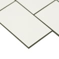 thumbnail image 4 of Aldhurst Urban Blanco Adhesive Backed 9.84 in. x 10.37 in. PVC Mosaic Tile, 4 of 7