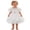 a-White6953, variant on FINALGANG Baby Girls Solid Color Bodice Dress Puff Sleeves 3D Rose Flower Decor Tulle Skirt Princess Formal Dress For Party Daily Wear Green 12-18 Months
