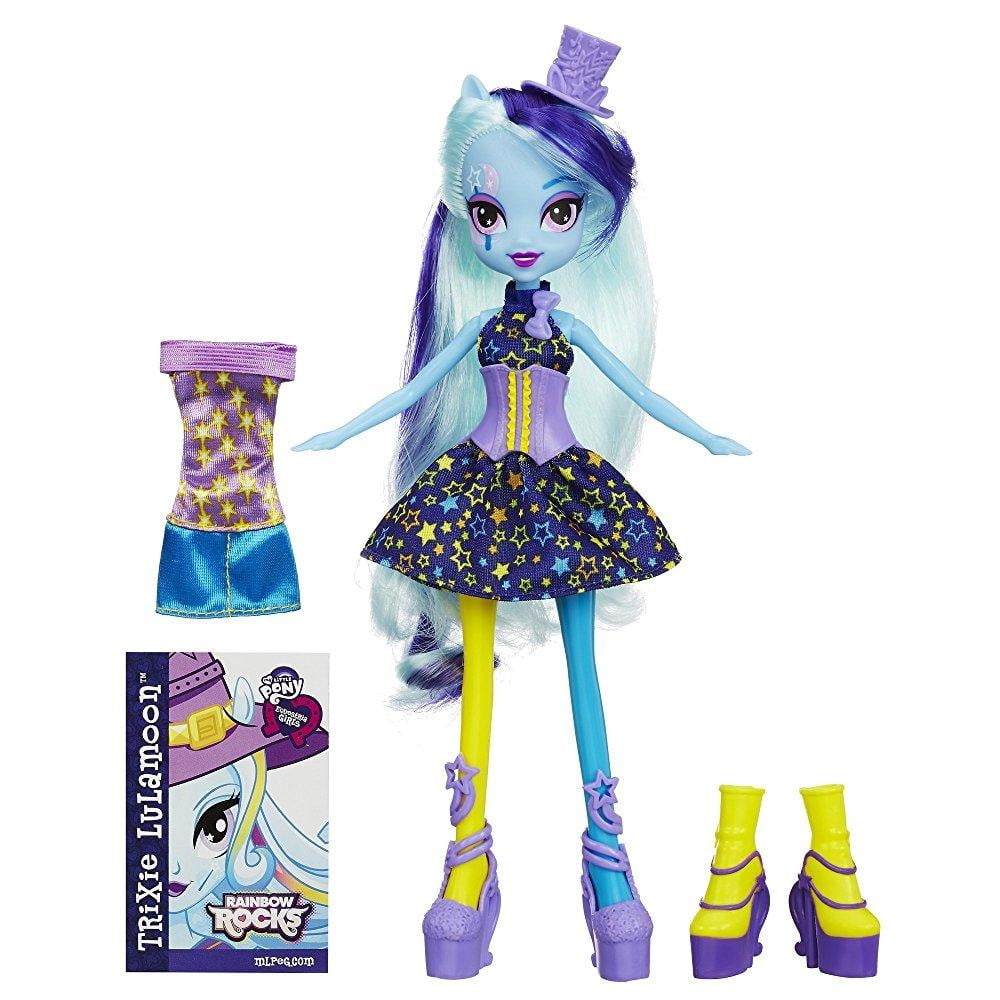 My Little Pony Equestria Girls Rainbow Rocks Trixie Lulamoon Doll with Fashions My Little Pony Equestria Girls Rainbow Rocks Trixie Lulamoon Doll with Fashions