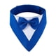 thumbnail image 1 of Zhuge Bandana para perros 1 pieza, mezcla de poliéster ligera de secado rápido, baberos tipo bufanda triangular, pañuelo ajustable para perros, regalo para mascotas, L, azul, 1 of 3