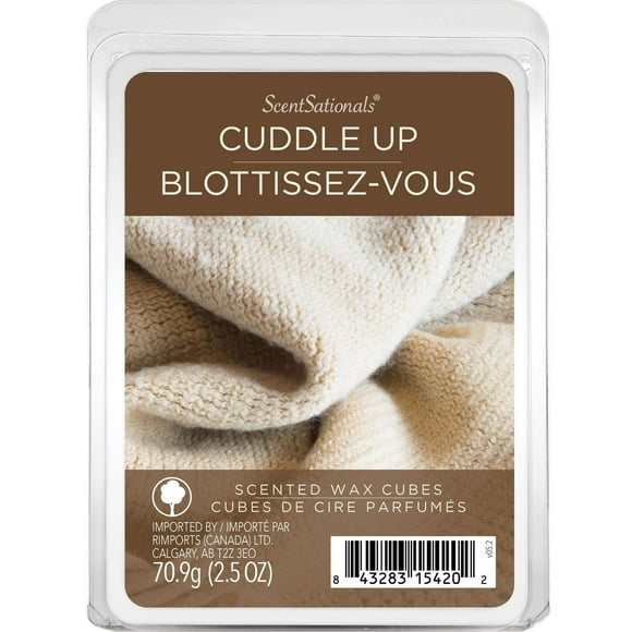 ScentSationals, Scented Wax Cubes, Cuddle Up, 2.5 oz (70.9 g)