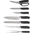 thumbnail image 1 of Ensemble de Couteaux Camp Chef KSET9 avec Manche en Caoutchouc Inoxydable et Sac de Transport de Luxe, 9 Pcs, 1 of 8