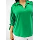 thumbnail image 5 of Blusa con moño Roman Fashion /Tallas Extras, 2294 (Verde) verde 36, 5 of 7