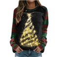 thumbnail image 3 of Suéteres navideños feos, suéteres de gran tamaño, sudaderas con estampado divertido en 3D para fiestas navideñas, sudaderas para fiestas, cumpleaños y Navidad, 2024, 3 of 5