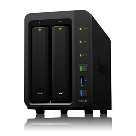 Synology DiskStation DS718+ 2-Bay Diskless NAS Network Attached