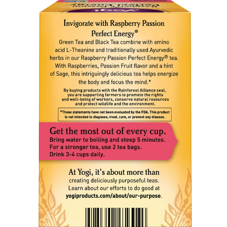 Infusión Men's Energy Ecológica Yogi Tea 30,60g
