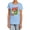 Light Blue, variant on Courage The Cowardly Dog Stupid Dog Women's T Shirt, Athletic Heather, Medium
