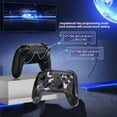 thumbnail image 5 of Switch Controller, Wireless Pro Controller, Programmable Function Game Joystick for Nintendo Switch/Oled/Lite/PC/Android/IOS Turbo Function/Dual Shock/6-Axis Gyroscope, 5 of 6