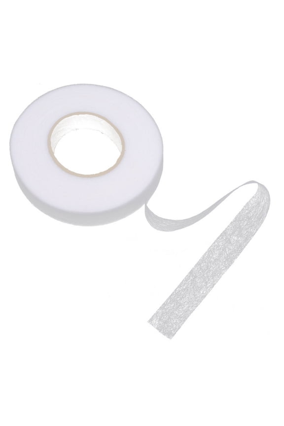 1 Roll No Sew Hemming Tape, Iron on Hemming Tape for Pants Sewing Tape, Fabric Hem Tape Adhesivefor Curtains Skirts Clothes, Width: 0.59 Inch