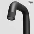 thumbnail image 5 of VIGO Cass 7.5 inch H Three Hole Two Handle centerset Widespread Adjustable Bathroom Faucet in Matte Black - Bathroom Sink Faucet VG01301MB, 5 of 7