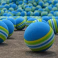 thumbnail image 4 of 20pcs Golf Swing Training Foam Balls Indoor Practice Rainbow Sponge Balls Flexible Soft Golf Practice Ball Training Q007 20PCS Random Color, 4 of 4