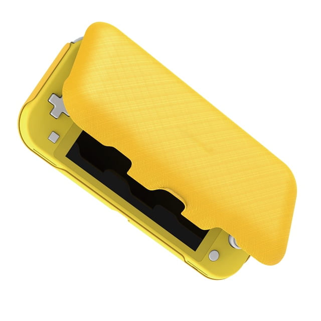 FENGGUIQU 1Set Console Travel Carrying Case Pouch for Handheld Game Console Storage Bag Yellow Color