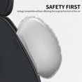 thumbnail image 5 of FLORICH Waterproof Leather Seat Cover Front Seat, Universal Auto Seat Protectors for Sedans & Compact SUVs, Airbag Compatible, Black, 5 of 8