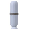 thumbnail image 2 of Rawiri Estuche para cepillos de dientes Caja de almacenamiento multifuncional para cepillos de dientes Taza de viaje portátil Taza para cepillos de dientes Soporte para cepillos de dientes montado en, 2 of 8