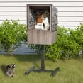 thumbnail image 2 of G3C36484LOutdoor Cat Feeding Station, Weatherproof Elevated Feral Cat House and Shelter for Outdoor Feeder Use, 2 of 8