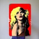 thumbnail image 4 of Placa Metal Vintage Debbie Harry Pintura Hierro Rectangular Del 30x40cm, 4 of 9