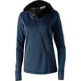 thumbnail image 3 of Holloway Sportswear XS Womens ARTILLERY ANGLED JACKET Navy Heather 229360, 3 of 3