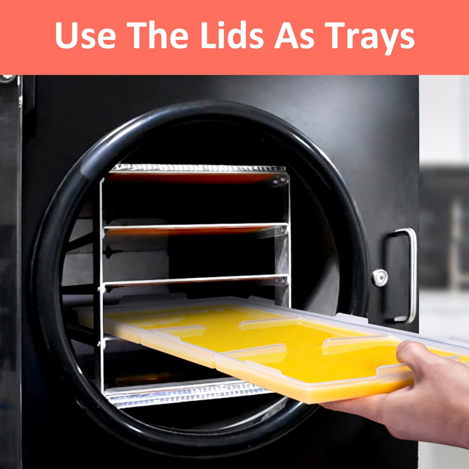 Tray Lids for Harvest Right  Freeze Dryer Medium