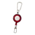 thumbnail image 4 of KLKCMS Belt Clip Badge Holder Reel Backpacking Camping Workers Retractable Keychain Red, 4 of 9