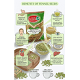 thumbnail image 4 of Global Choice Fennel Seeds (Saunf), 400gm, 4 of 5
