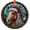 Santa, variant on Gingerbread Man Ornament, Christmas Ornament, Holiday Decor, Unique Christmas Gift, Winter Holiday Ornament, Festive Decoration, Gift idea, Holiday Keepsake, Xmas Tree Hanging Deco