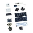 thumbnail image 5 of Zxpjkyu DIY Digital Clock Kit Small Clock Colorful Smart Welding Assembly for Countertop without cover, 5 of 9