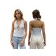 thumbnail image 2 of Top de verano para mujer con cuello halter, estilo bohemio, escote pronunciado, sin mangas, espalda descubierta, corte ajustado, ideal para fiestas y uso diario., 2 of 9