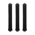 thumbnail image 1 of Rizadores sin calor para cabello largo, set de peinado de ondas nocturnas, paquete de 3 piezas, color negro., 1 of 5