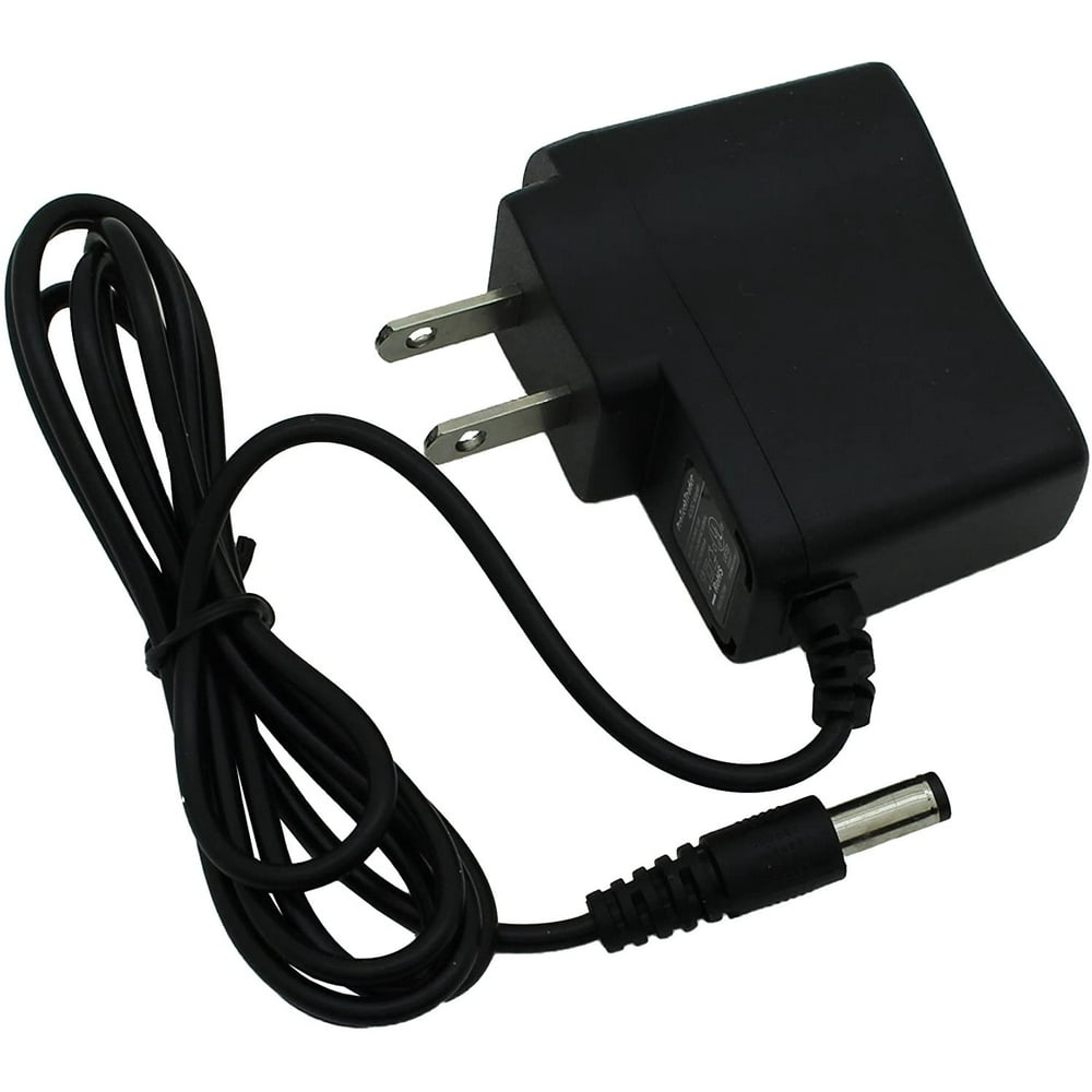 9V AC/DC Power Supply Adapter 500ma (0.5 amps) 5.5 mm2.1 mm Tip (5.5mm