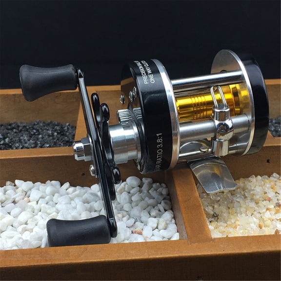 New CL25 baiting reel 140g 3.8:1 left/right hand centrifugal brake, suitable for small bait fishing equipment,CL-25 left-hand wheel