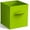 Green, variant on Sorbus 11" Foldable Fabric Storage Cube Bin, Green