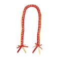 thumbnail image 4 of Collar trenzado Lei de graduación, accesorios de decoración, cordón de honor para mujeres y hombres. De oro rojo, 4 of 9