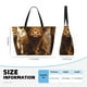 thumbnail image 4 of Easygdp Cow With Butterflies Lilies Bolsa de Viaje de Playa de Gran Capacidad, Bolsa Tote Perfecta para la Playa, Escapadas de Fin de Semana y Viajes, 4 of 7