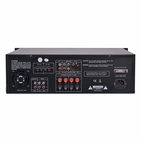 PYLE PD3000BT - Bluetooth Home Theater Preamplifier - Pro Audio Stereo Receiver System with CD/DVD Player, MP3/USB Reader, AM/FM Radio (3000 Watt)