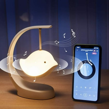 

Children s Night Light Bluetooth Speaker with Music Cute Bird Light