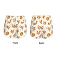 thumbnail image 5 of Picia Squirrel Playing Pattern Women's 2 in 1 Athletic Running Shorts High Waisted Workout Casual Gym Sweat Shorts with Comfy Liner Zipper Pockets-XX-Large, 5 of 9