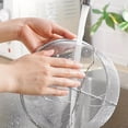thumbnail image 3 of HLONK Stainless Steel Multi-Functional Fryer Accessory - 8-Inch Handheld Steamer Basket  Foot Stand  Drain Rack  Anti-Scald Design  1pc, 3 of 6