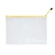 thumbnail image 3 of Bolsa de malla con cremallera, impermeable, de plástico, para documentos, multiusos, para viajes, almacenamiento, electrodomésticos de oficina, bolsas para organizar el hogar, 3 of 5