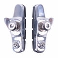 thumbnail image 5 of Wosthever Abrazadera antideslizante para ciclismo, resistente al desgaste, pastillas de freno profesionales, bloque resistente al agua estable, accesorios Plata 2piezas Wosthever CBP001973, 5 of 5