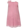 thumbnail image 2 of Big Girls' Adorable Chiffon Mesh Flower Flowers Girls Dresses Aqua Size 10, 2 of 3