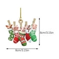 thumbnail image 3 of YgkuHd Christmas Decorations Acrylic Decorative Ornaments, Cute Home Decoration Pendants, Cute Acrylic Pendants, Home Decoration Gifts, Clearance, 3 of 7