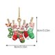 thumbnail image 3 of Decoraciones Navideñas Fiudx Adornos Decorativos de Acrílico Colgantes para la Decoración del Hogar, 3 of 7
