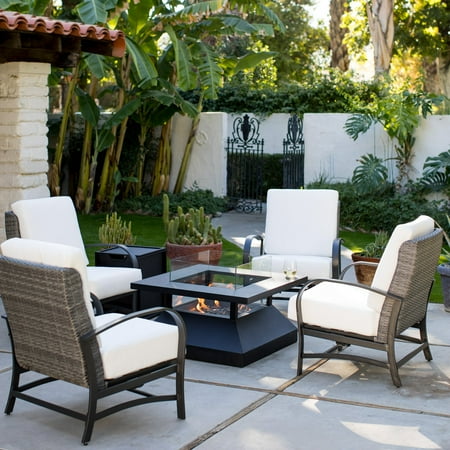 Augusta Seating - Belham Living Augusta Fire Pit Patio Set