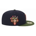 thumbnail image 3 of Gorra New Era Hombre Boston Red Sox Sprouted 59fifty azul 7 1/8, 3 of 4