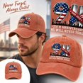 thumbnail image 7 of 9/11 Patriot Day Memorial Dad Hat We Will Never Forget 9 11 Trucker Hat Patriot Day Hat Memorial Honor Heroes Casual Hat for Daily Wear, 7 of 7