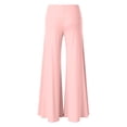 thumbnail image 6 of Palazzo Pants for Women Summer Lightweight Cooling High Waisted Wide Leg Flowy Loose Yoga Lounge Pants, 6 of 7