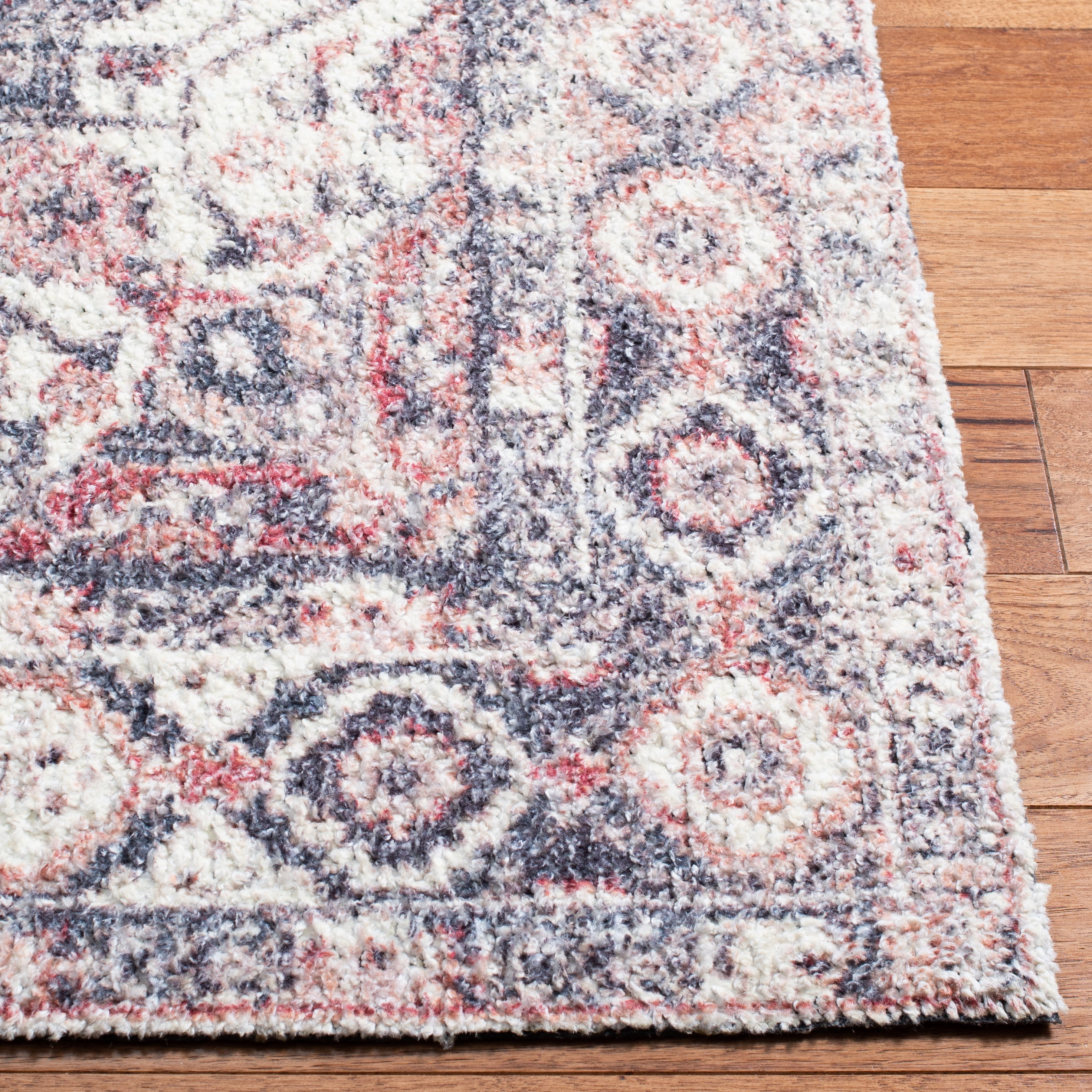 SAFAVIEH Classic Vintage Blake Medallion Area Rug, Red/Blue, 9' x 12'